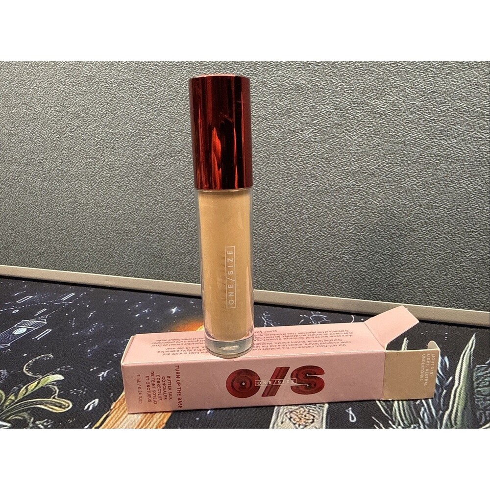 One Size Turn Up the Base Butter Silk Concealer Light 3 Neutral Undertones EXP